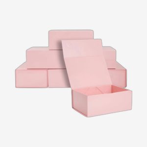Powder Pink A4 Deep Magnetic Boxes