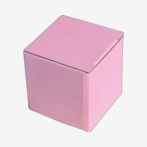 Powder Pink Small Cube Magnetic Boxes