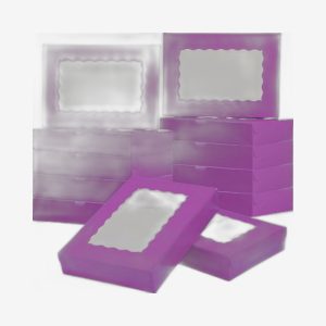 Purple Bakery Boxes
