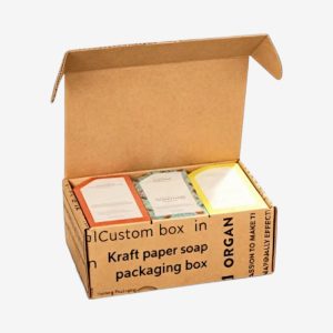 Recycled Corrugated Kraft Soap Box