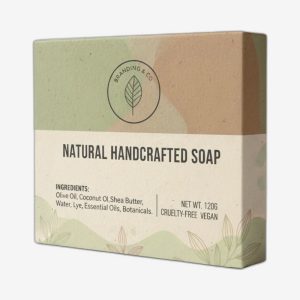 Recycled Paper Soap Wrap Label