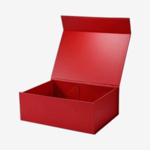 Red A4 Deep Magnetic Boxes