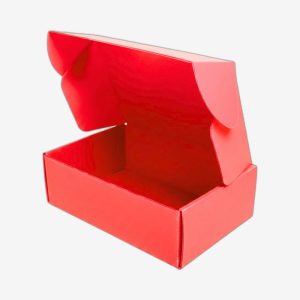 Red Corrugated Boxes