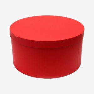 Red Round Boxes