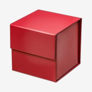 Red Small Cube Magnetic Boxes