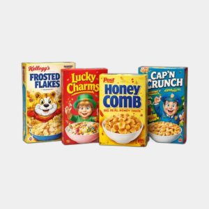 Retro Cereal Boxes
