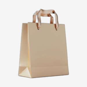 Ribbon Handle Soap Paper Bag