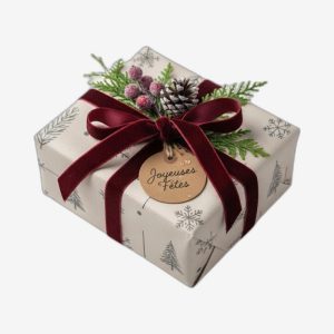 Rustic Winter Christmas Gift Boxes