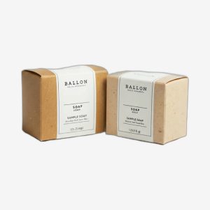 Sample Size Retail Soap Box