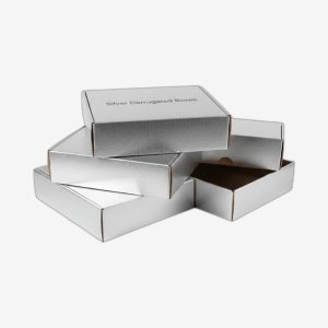 Silver Corrugated Boxes