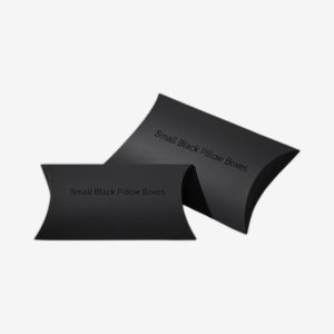 Small Black Pillow Boxes
