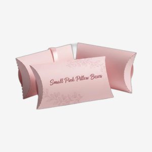 Small Pink Pillow Boxes
