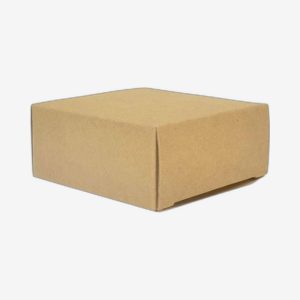 Square Kraft Soap Boxes With No Window