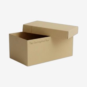 Tan Corrugated Boxes