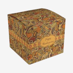 Thanksgiving Cube Gift Boxes