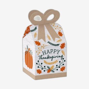 Thanksgiving Favor Gift Boxes