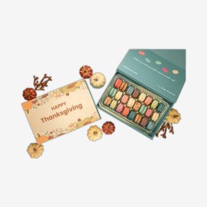 Thanksgiving Macaron Boxes