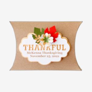 Thanksgiving Pillow Boxes