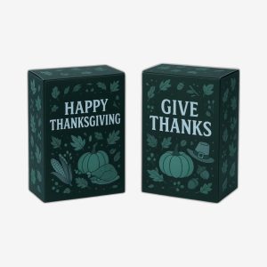 Thanksgiving Reverse Tuck End Boxes