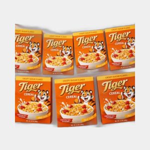 Tiger Cereal Boxes