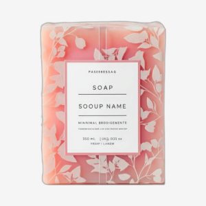 Transparent Soap Wrap Label