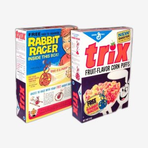 Trix Cereal Boxes