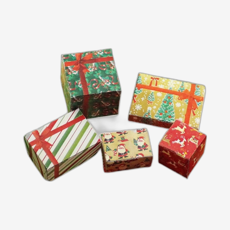 Vintage Christmas Packaging Boxes - Image 2