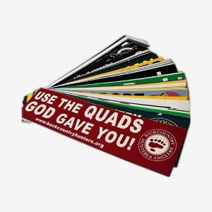 Vinyl Bumper Stickers