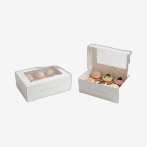 White Bakery Boxes