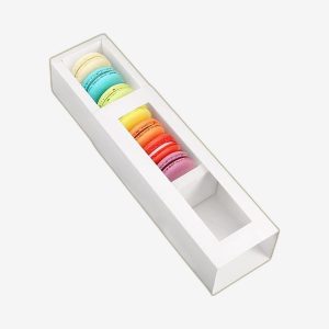 White Macaron Boxes