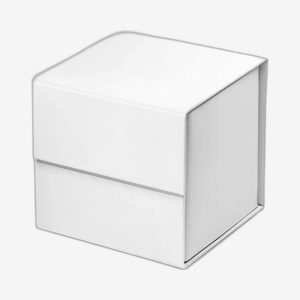 White Small Cube Magnetic Boxes