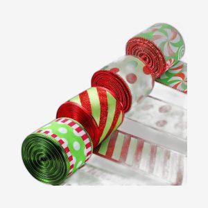 Wired Christmas Ribbon