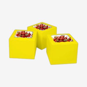 Yellow Bakery Boxes