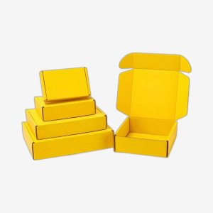 Yellow Cardboard Boxes