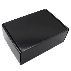 Black Shipping Box