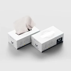 White Tissue Box